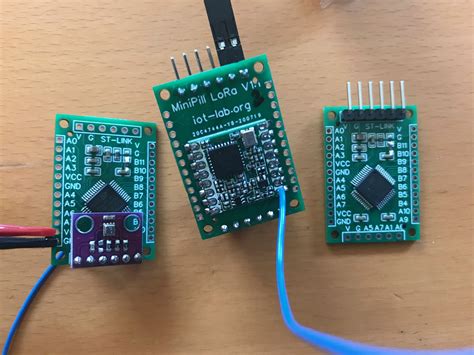 Of course, its work well also at 5V connected directly to the STM32 GPIOs. . Lora stm32 h